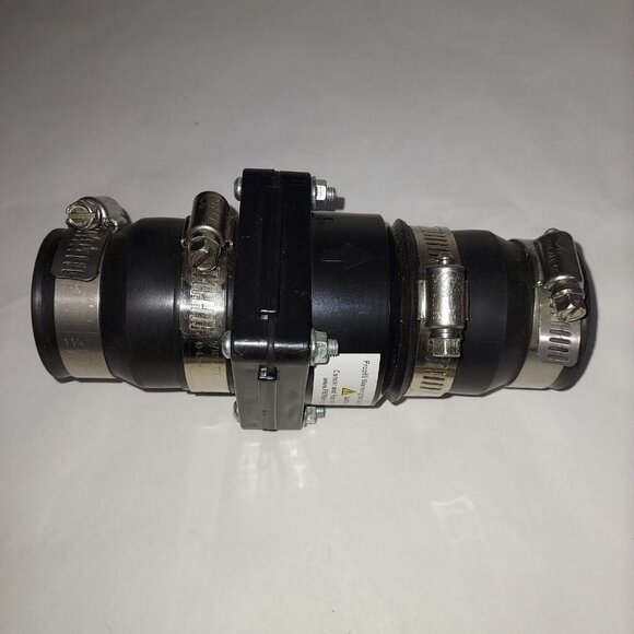 Check Valve 148102 1-1/4" - 1-1/2" Sump with Stainless Steel Bands - Picture 5 of 7